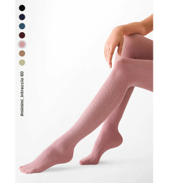 Колготки лиловые INTRECCIO 60 Minimi