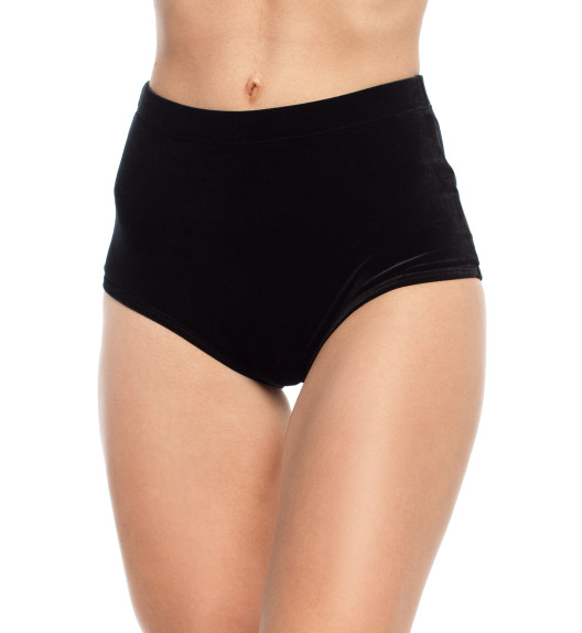 Шорты черные бархатные Pin Up I-Style