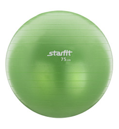 Мяч зеленый гимнастический D75 см STARFIT