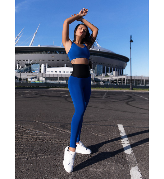 Лосины Compressed "Princess Blue" Bona Fide