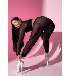 Джоггеры черные Jaya Mesh Polerina