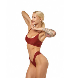 Топ бордовый Pixi Polerina