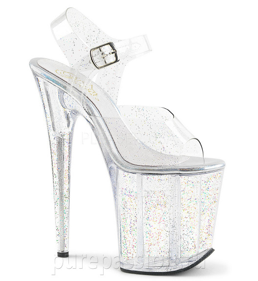 Стрипы Pleaser прозрачные FLAM808MMG/C/M