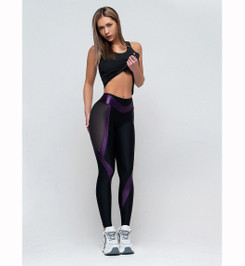 Лосины Lacrimosa Strip Skin Edition "Black & Limbo" Bona Fide