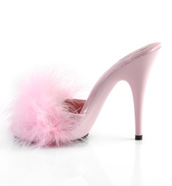 Тапочки на шпильке Pleaser розовые POISE501F/BPSA/M