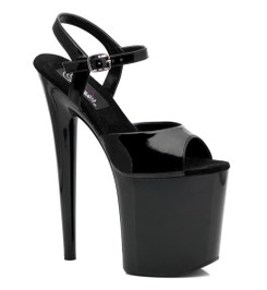 Стрипы Pleaser черные FLAM809/B/M