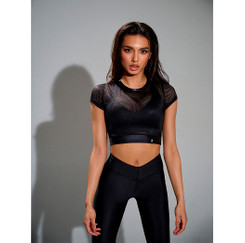 Кроп-топ Mini Rash Fresh "Black" Bona Fide