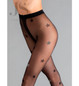 Колготки черные ADORE 10 Giulia