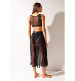 Кюлоты черные сетка Shark