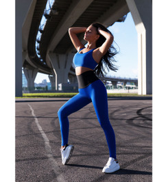 Лосины Compressed "Princess Blue" Bona Fide