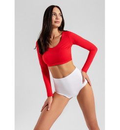 Шорты белые Pin Up Style I-Style