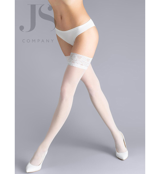 Чулки белые EMOTION 40 Giulia