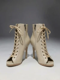 Туфли Хилсы Estrella Pro бежевая кожа ESP908BE