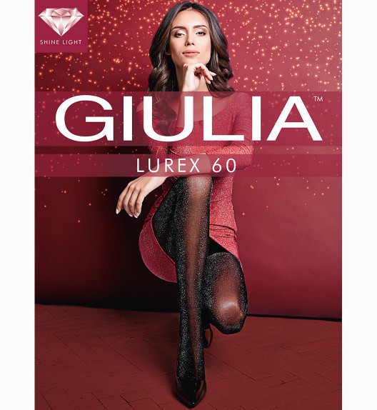 Колготки черные LUREX 60 Giulia