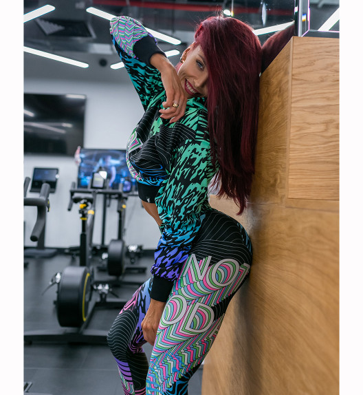 Лосины Classic Vibes "Blue" Bona Fide