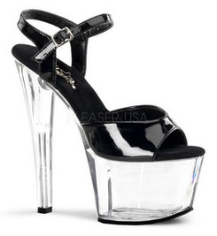 Туфли Pleaser черные SKY309/B/C