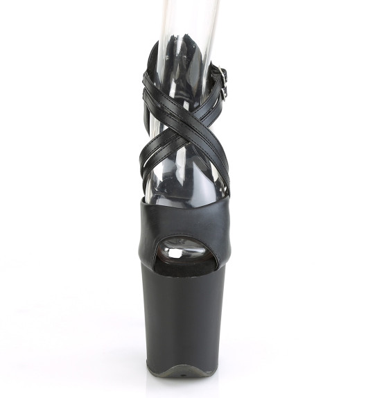 Туфли Pleaser черные FLAM865/BPU/M