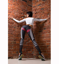 Лосины Classic Only Brutal "Dark Gray" Bona Fide