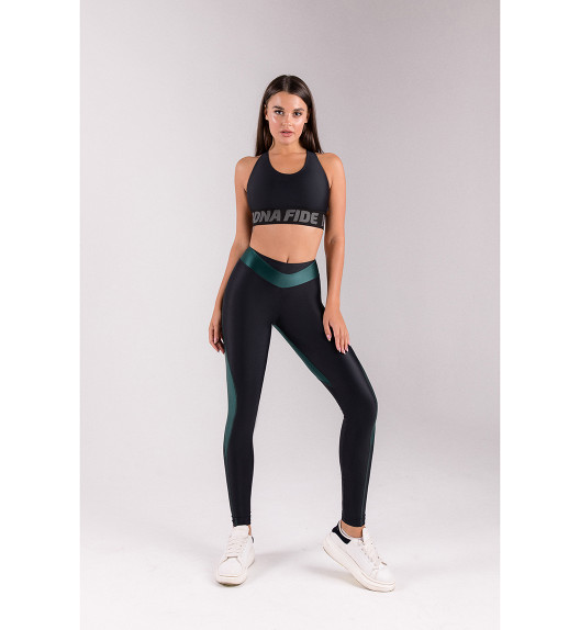 Лосины My Heart Will Go On "Black & Green" Bona Fide