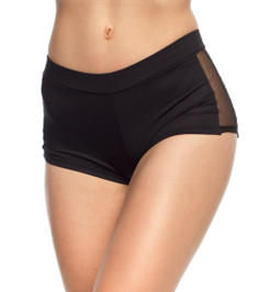 Шорты черные с сеткой Champion