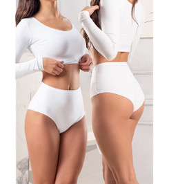 Шорты белые PinUp Style I-Style