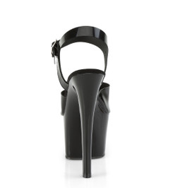 Туфли силиконовые Pleaser черные SKY308N/BTPU/M