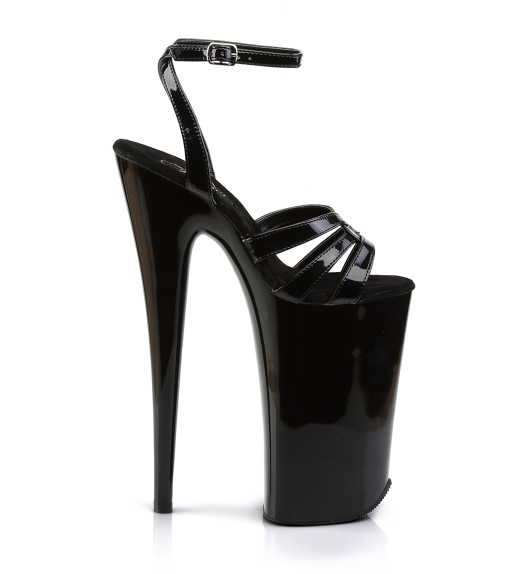 Босоножки Pleaser черные BEY012/B/M