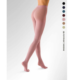 Колготки лиловые INTRECCIO 60 Minimi