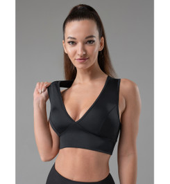 Топ черный Tulip I-Style