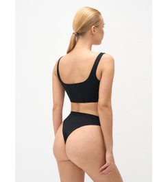 Топ черный mix Annet Shark