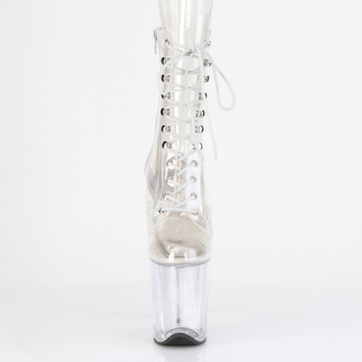 Ботильоны на платформе Pleaser прозрачные FLAM1020C/C/M