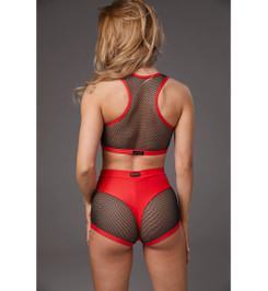 Топ красный Anela Polerina