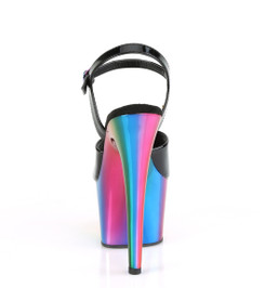 Босоножки на платформе Pleaser радужные ADO709RC/B/RBOWCH