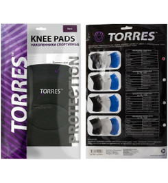 Наколенники черные Torres Basic