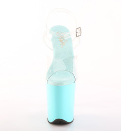 Стрипы Pleaser голубые FLAM808/C/AQ