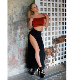 Брюки черные Maya I-Style