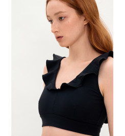 Топ черный Sun Shark