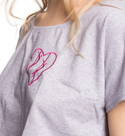 Топ графит Crop Crazy Pole