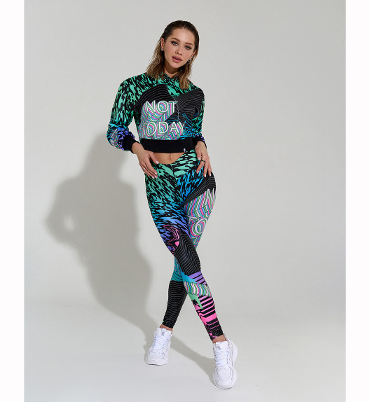 Лосины Classic Vibes "Blue" Bona Fide