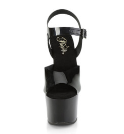 Туфли силиконовые Pleaser черные SKY308N/BTPU/M