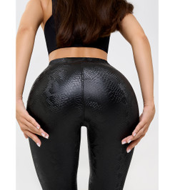 Лосины Leather "Black Mamba" Bona Fide