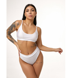 Шорты высокие белые Tango Polerina