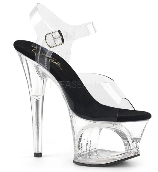 Стрипы Pleaser прозрачные MOON708/C-B/C