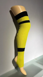 Гетры салатовые с черным 60см I-Style