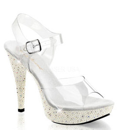 Туфли Pleaser жемчужные CTAIL508PRL/C/IV