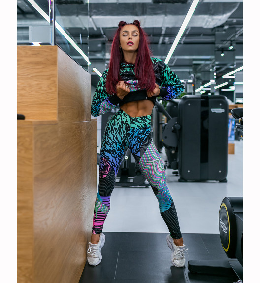 Лосины Classic Vibes "Blue" Bona Fide