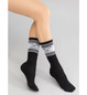 Носки черные WS4 Text Strong 006 Giulia