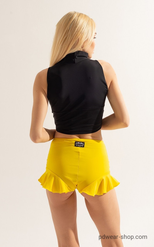 Шорты желтые с воланами Sun Shark
