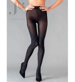 Колготки черные SILVER GLOSS 02 Gatta