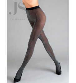 Колготки черные TULLE LUREX 50 Minimi